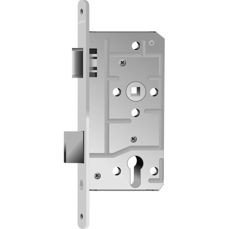 ZT-Schloss Kl.3 PZW 55/24 o.Blech kt silb lack rs Produktbild BIGPIC L