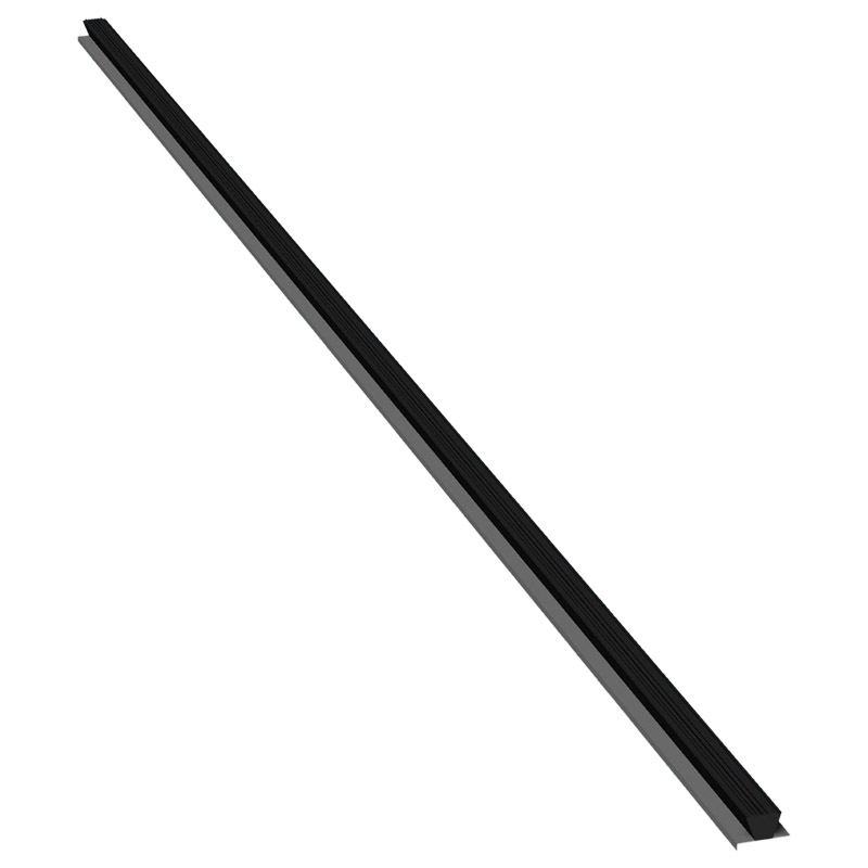 ROLLE Bürste Lg. 475m Schwarz, Höhe 4,25mm Produktbild BIGPIC L