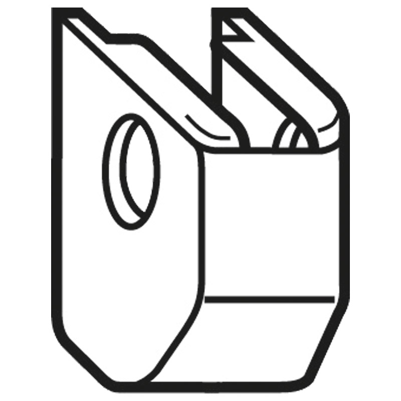 Abdeckkappen Ecklg K dunkelbraun Produktbild BIGPIC L
