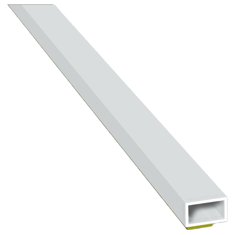 Kammerprofil 15x10mm SK Lg. 6,00m Weiß, VE: 60m Produktbild BIGPIC L