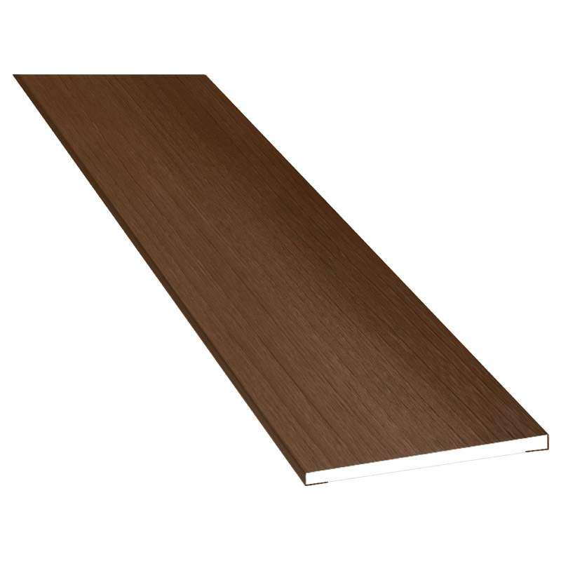 Flachprofil 50x3 mm Lg. 6,00 m foliert 49233 Siena Rosso Produktbild BIGPIC L