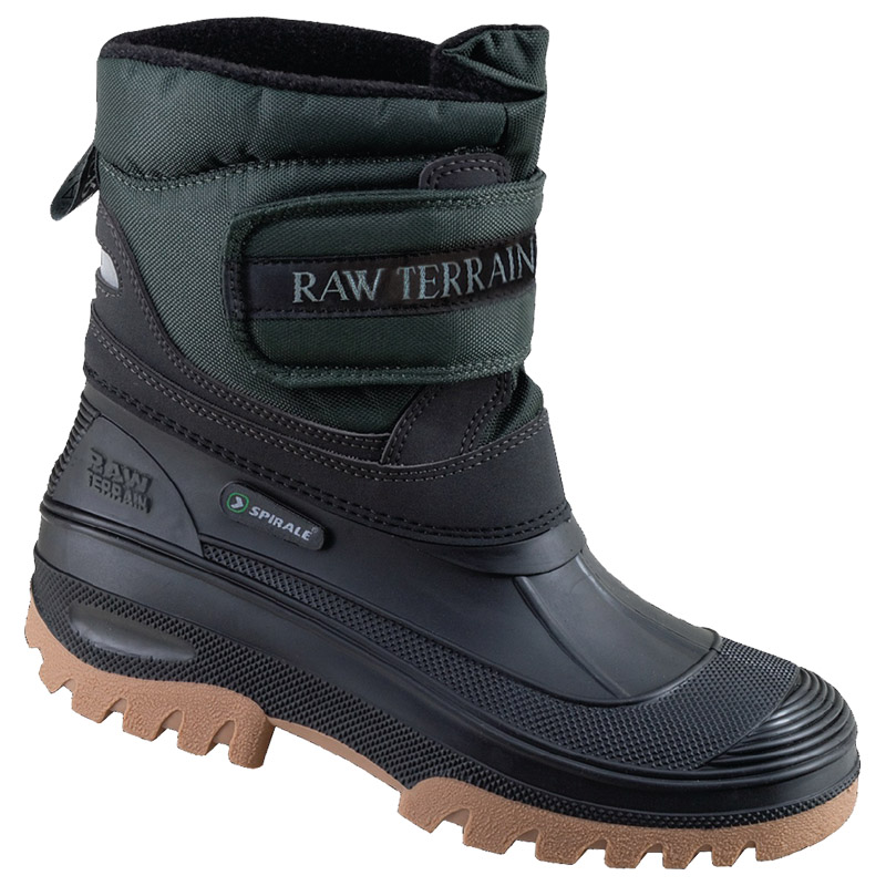 Winterstiefel Größe 46 schwarz SPIRALE  Nylon/PVC Webpelzfutter/Klettverschluss Produktbild BIGPIC L