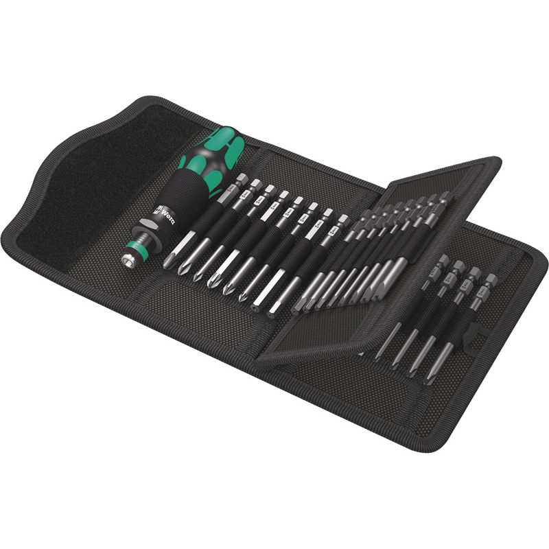 Bitsortiment 33-teilig WERA KK 62 für Sicherungsschrauben Produktbild BIGPIC L