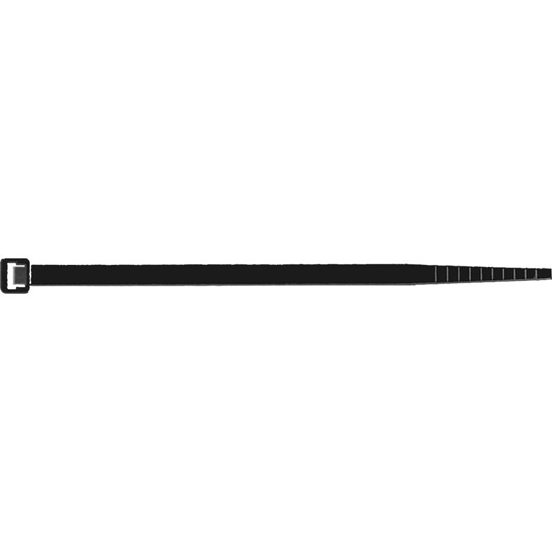 SAPISELCO Kabelbinder schwarz UV-beständig Produktbild BIGPIC L