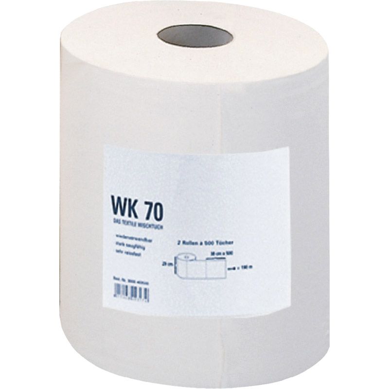 PROMAT Putztuch WK 70 B290 1-lagig Rolle Produktbild BIGPIC L