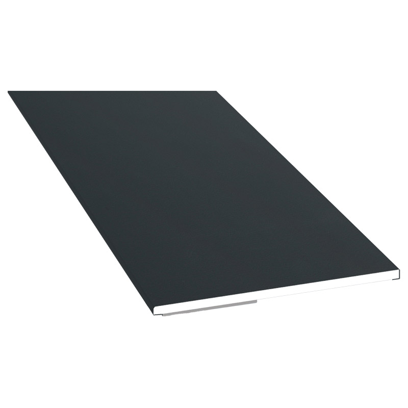 Flachprofil 80x3 mm SK Lg. 6,00 m foliert 70 1605-083 Anthrazitgrau Glatt Produktbild BIGPIC L