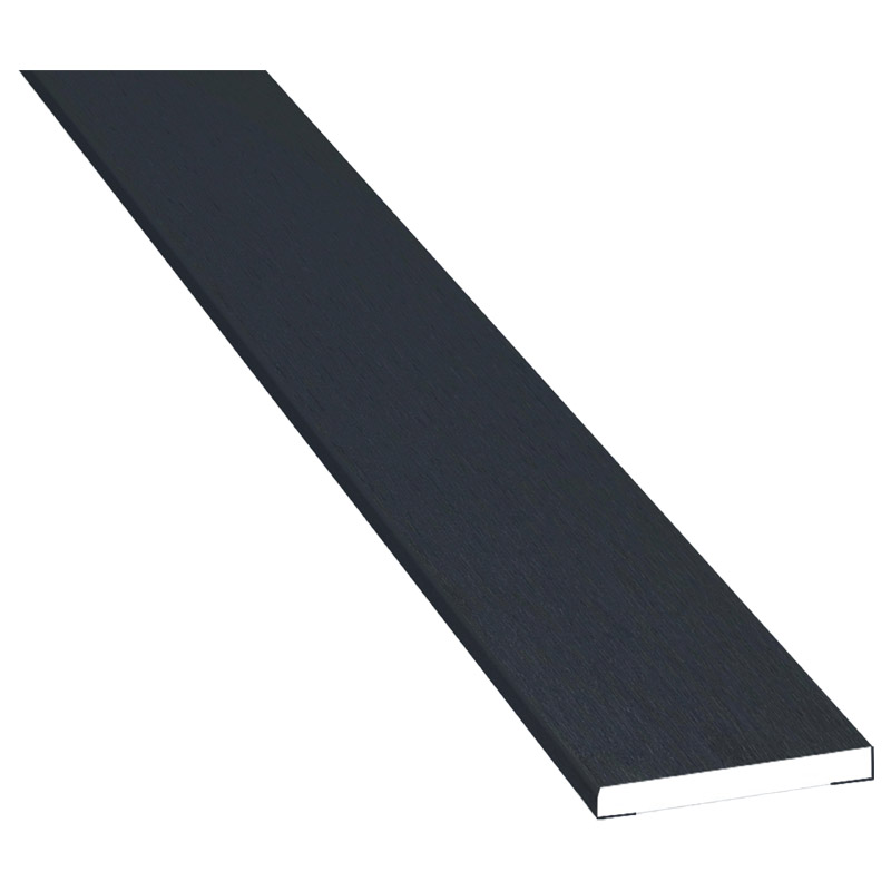 Flachprofil 25x3mm Lg. 6,00m foliert 70 1605-167 Anthrazitgrau Produktbild BIGPIC L