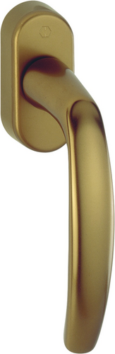 0530/US952 /F4 Alu Bronze/N10A, mit Arretierung, olivbraun/5mm/7mm/32- 42mm vorst./HOPPE-Logo/90°/M5x45mm + M5x50mm VarioFit Produktbild BIGPIC L