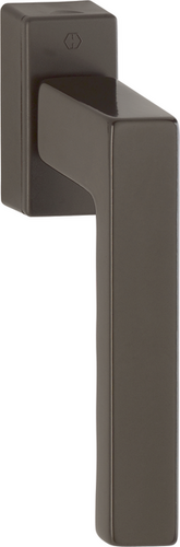 0737/US947 /F8707 (8077) dunkelbraun/N10A, mit Arretierung, dunkelbraun/7mm/32-42mm vorst./HOPPE-Logo/90°/M5x45mm + M5x50mm Produktbild BIGPIC L