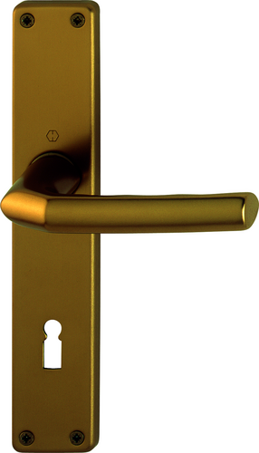 1117/202SP Garnitur/F4 Alu Bronze/8 mm//Buntbart 72mm/37-47 mm/HOPPE-Logo Produktbild BIGPIC L