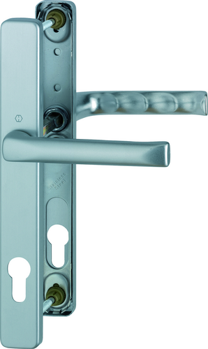113KH/2246/113 Garnitur/F1 Alu natur/8mm/A=Profilzylinder 92mm/I=Profilzylinder 92mm/Türdicke 67-72mm/ Produktbild BIGPIC L