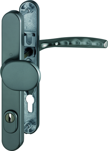86G/3359ZA/3357N/1810G Garnitur/ES1/8 mm/Profilzylinder 92mm/67-72 mm/HOPPE-Logo Produktbild BIGPIC L