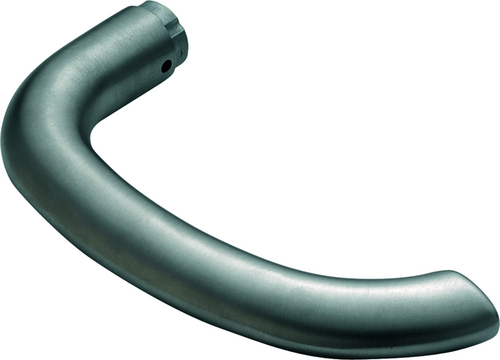 E1138Z Lochteil für HOPPE-Schnellstift/F69 Edelstahl matt/8 mm//ø18 mm, 5,8 mm Bundlänge Produktbild BIGPIC L