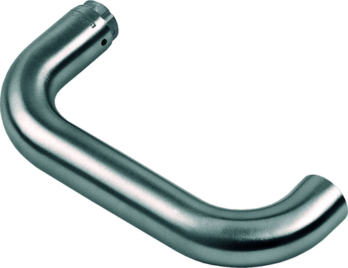 E138Z Lochteil für HOPPE-Schnellstift / F69-S Edelstahl matt SecuSan® (nur für Innenbereich geeignet) / 8 mm / Ø18 mm, 5,8 mm Bundlänge Produktbild BIGPIC L