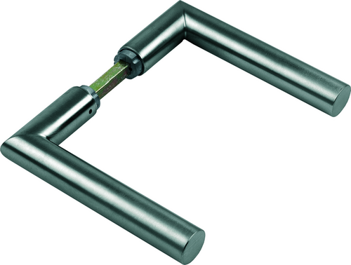 E1400Z Paar HOPPE-Schnellstift/F69 Edelstahl matt/8mm/Türdicke 35-45mm/Führung ø18mm, 5.8mm Bundlänge Produktbild BIGPIC L