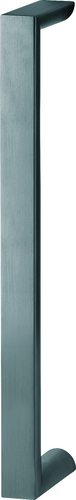 E5095 F69 Edelstahl matt / 600 mm / BS-1102 (für einseitige Befestigung bzw. für Bügelgriffe mit einem Ø von 25, 30 o. 34 mm) / Stück Produktbild BIGPIC L