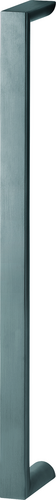 E5095 F69 Edelstahl matt / 800 mm / BS-1102 (für einseitige Befestigung bzw. für Bügelgriffe mit einem Ø von 25, 30 o. 34 mm) / Stück Produktbild BIGPIC L