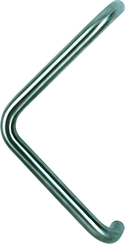 E5200 F69 Edelstahl matt/350 mm/BS-1102 (einseits an Kunststoff-/Aluminium und Holztüren)/Stück Produktbild BIGPIC L