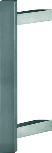 E5724 F69 Edelstahl matt/400 mm/300 mm//2//BS-1102 (einseits an Kunststoff-/Aluminium und Holztüren)/Stück/à 1/Kunststoffbeutel Produktbild BIGPIC L
