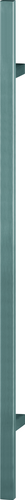 E5726 F69 Edelstahl matt/1400 mm/1000 mm/2//BS-1102 (einseits an Kunststoff-/Aluminium und Holztüren)/Stück/à 1/Kunststoffbeutel Produktbild BIGPIC L