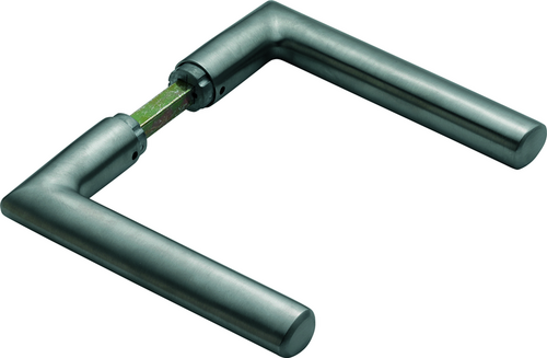 GD-E1140Z Paar HOPPE-Schnellstift / F69 Edelstahl matt / 8 mm / 66 mm vorst. / 35-45 mm / Ø18 mm, 5,8 mm Bundlänge Produktbild BIGPIC L