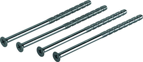 GEWINDESCHRAUBE FLACHKOPF M5 x 100 mm mit Einstich/Kreuzschlitz Z, Größe 2,/verzinkt Produktbild BIGPIC L