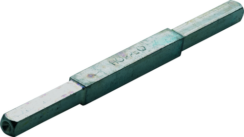 Vollstift 10/8x175 mm beidseitig abgesetzt Produktbild BIGPIC L