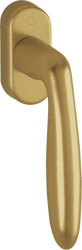 0510/U26 F4 Alu Bronze/N10A, mit Arrettierung, olivbraun/7mm/35mm vorst.//ohne Schrauben/Rastung 90° Produktbild BIGPIC L