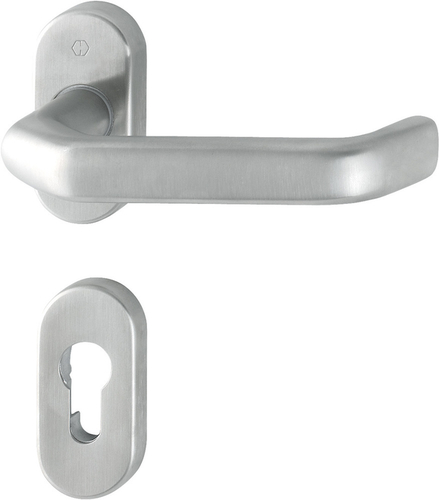 E1313G/55 Halbgarnitur/F69 Edelstahl matt/10mm// Produktbild BIGPIC L