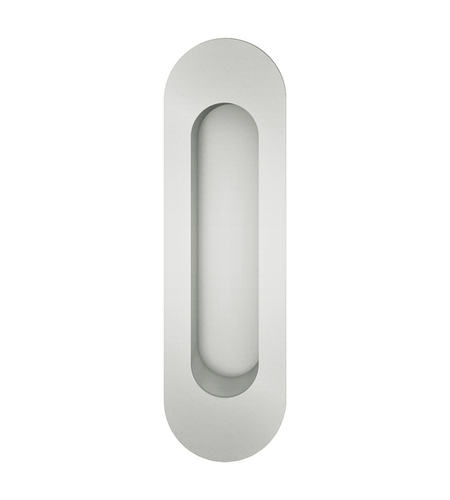 Einlassmuschel offen oval Aluminium naturfarbig Produktbild BIGPIC L