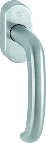 E0301/US956 /F69 Edelstahl matt/N10A, mit Arretierung/7mm/20-30mm vorst./HOPPE-Logo/90°/M5x35mm + M5x40mm Produktbild BIGPIC L