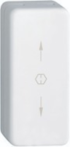 U34SV /F9016 verkehrsweiß/N10, ohne Arrettierung, weiß/HOPPE LOGO + SCHIEBERICHTUNG Produktbild BIGPIC L
