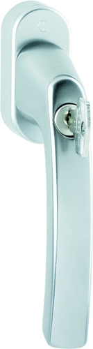 099S/US952 100NM F1 Alu natur/N10A, mit Arretierung, alusilber/7mm/32-42mm vorst./Druckzyl. H001/HOPPE-Logo/90°/M5x50mm + M5x55mm Produktbild BIGPIC L