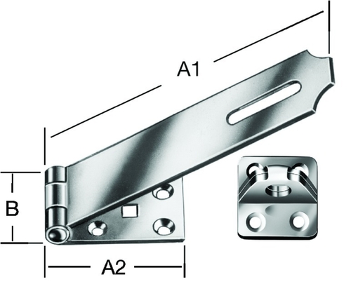 Sicherheitsüberfalle 105x35 mm gvz Produktbild BIGPIC L