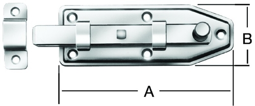 Fensterriegel 60x25 mm ger vz Produktbild BIGPIC L