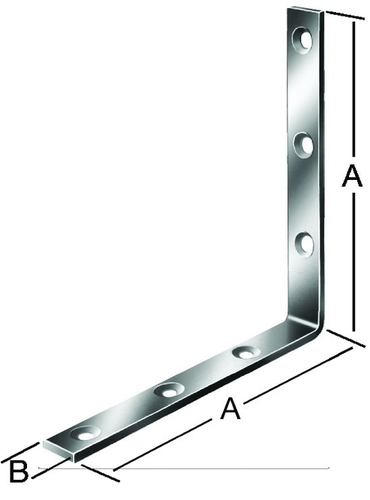 Starkwinkel 160X20 mm gvz Produktbild BIGPIC L