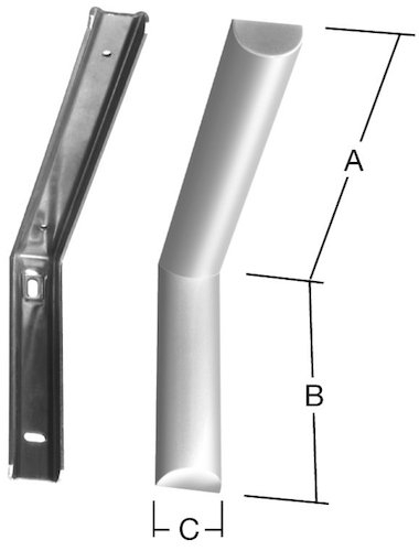 Konsole 135x90 mm weiß Produktbild BIGPIC L