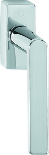 M0642/US943 F49-R verchromt - Resista® / N10A, mit Arretierung / 7 mm / 32-42 mm vorst. / HOPPE-Logo / 90° / M5x45 mm + M5x50 mm Produktbild BIGPIC L