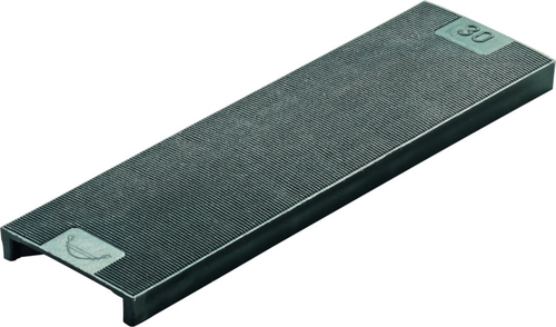 Standardklotz GL-SV 100x50x6 schwarz VE500 Produktbild BIGPIC L