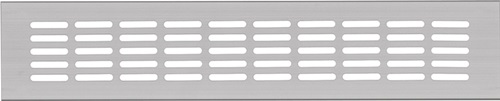 Hoju Stegblech 3070, (Breite x Höhe) 500x100 mm, Aluminium naturfarbig F1 Produktbild BIGPIC L