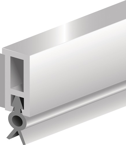Abdichtungsschiene PTS-ZK 210 cm weiß Produktbild BIGPIC L