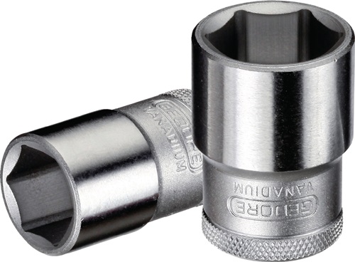 Steckschlüsseleinsatz 1/2 Zoll 6-kant GEDORE 19 Schlüsselweite 13 mm Länge 38 mm Produktbild BIGPIC L