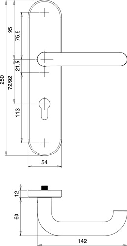 HT-Schutzgarnitur 8753 ES1 PZ 92 F1 TS65-75 Produktbild BIGPIC L