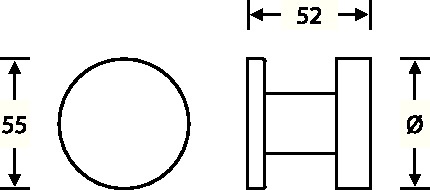 Türknopf 2329 05 F1 Produktbild BIGPIC L