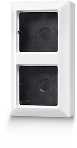 AUFPUTZ-KAPPE 2-FACH VERP. AS 582 A WW Produktbild BIGPIC L