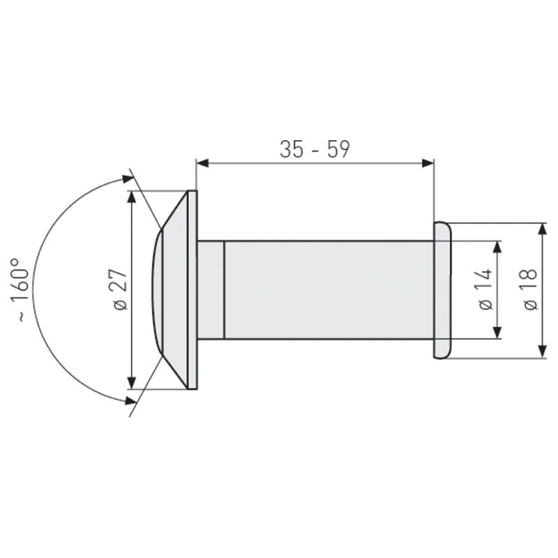 ABUS Türspion *1200* Produktbild BIGSKZ L