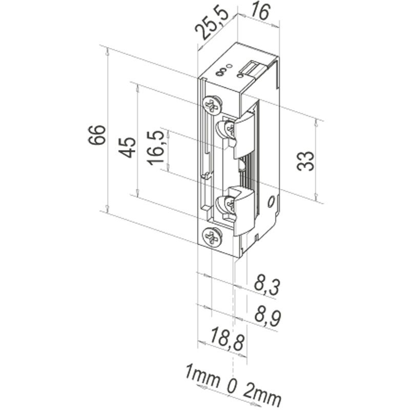 effeff Elektrischer Türöffner Modell *118E130* Produktbild BIGSKZ L