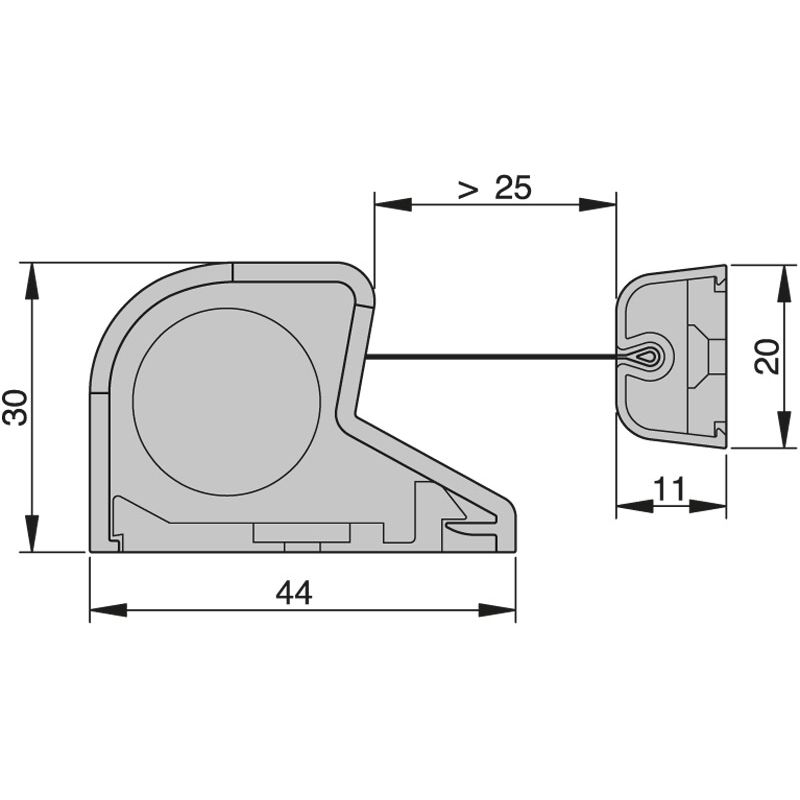 ATHMER Fingerschutz® NR-30 für Innentüren Produktbild BIGSKZ L