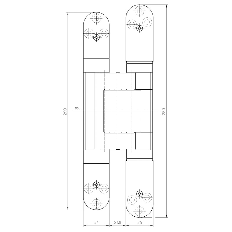 SIMONSWERK Objektband TECTUS TE 645 3D Produktbild BIGSKZ L