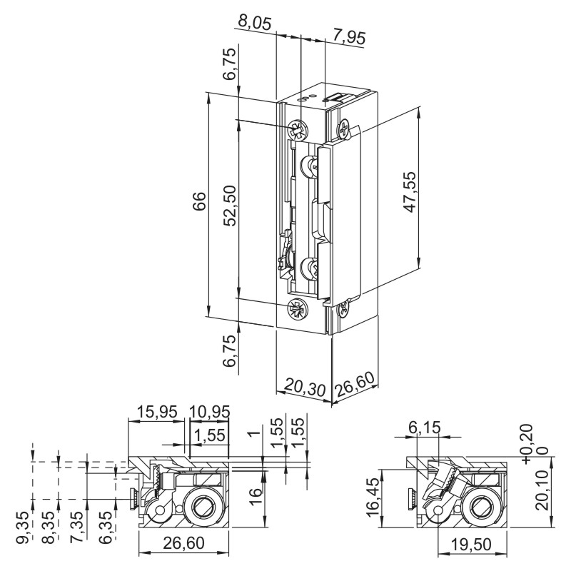 greenteQ elektrischer Türöffner BQ-C Produktbild BIGSKZ L